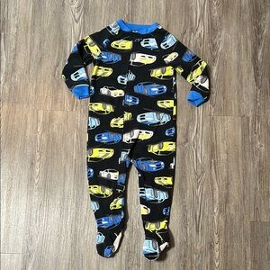 Race car Fleece One Piece PJ’s -Size 24m